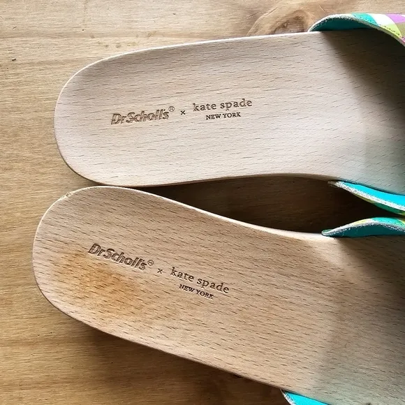 Kate Spade Dr. Scholl's X Bella Plaid Slide Sandal