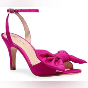 Kate Spade Gloria Taffeta Bow Heels