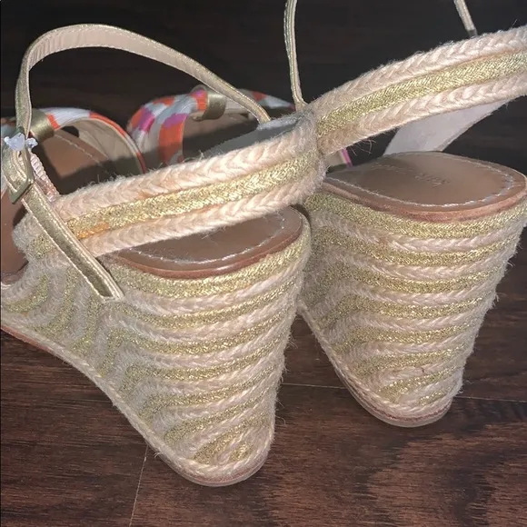 Kate Spade Rope Wedge Sandals Wedges size 10
