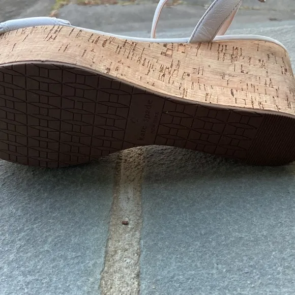 Kate Spade Sandals Platform white Size 9