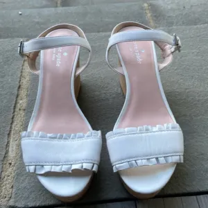 Kate Spade Sandals Platform white Size 9