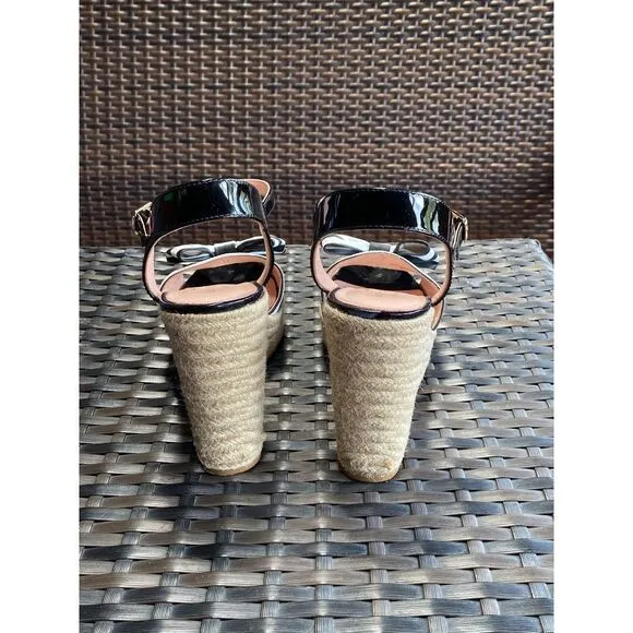 Kate, spade, wedge sandals