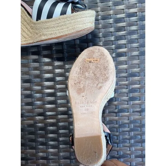 Kate, spade, wedge sandals