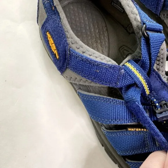 Keen Big Kids' Newport H2 Sandal Blue 5