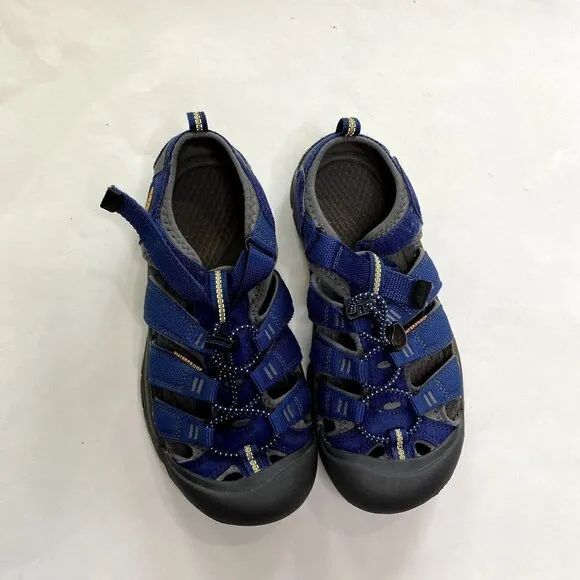 Keen Big Kids' Newport H2 Sandal Blue 5