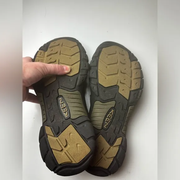 Keen Greenish Newport H2 Hiking Newport QuickDry Webbing Water Bungee Sandals 12