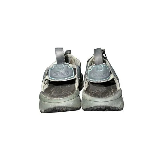 KEEN Turia Womens Outdoor Adventure‎ Sandals Hiking Water Shoes Gray Teal