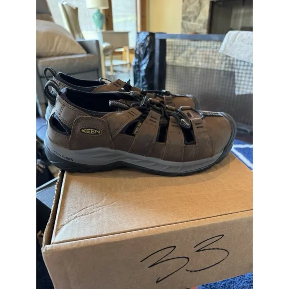 KEEN Utility Men's Atlanta II Cooler  Low Height Steel Toe Work Shoe Size 12 EE