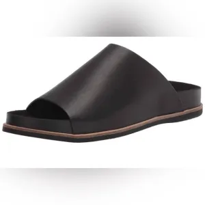 Kelsi Dagger Squish Black Slide Sandals size 9