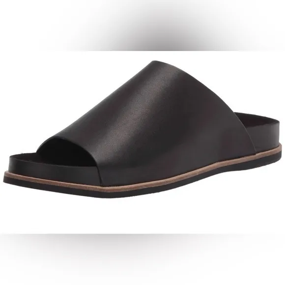 Kelsi Dagger Squish Black Slide Sandals size 9