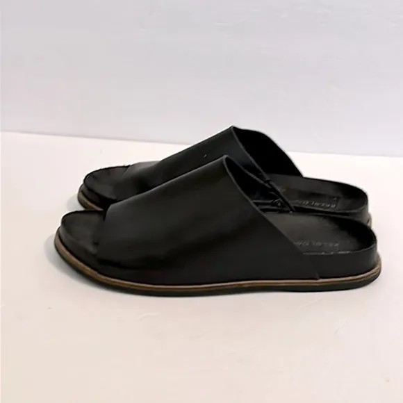 Kelsi Dagger Squish Black Slide Sandals size 9