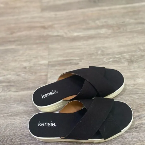 Kenzie platform slide sandals size 7.5M super comfortable.