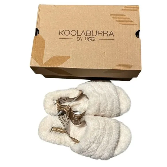 Koolaburra by UGG Women's Fuzz'N II Slipper ~ size 6 ~ new with box