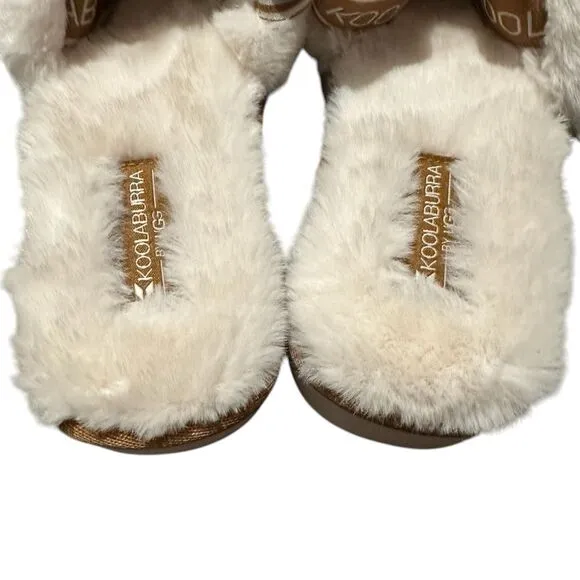 Koolaburra by UGG Women's Fuzz'N II Slipper ~ size 6 ~ new with box