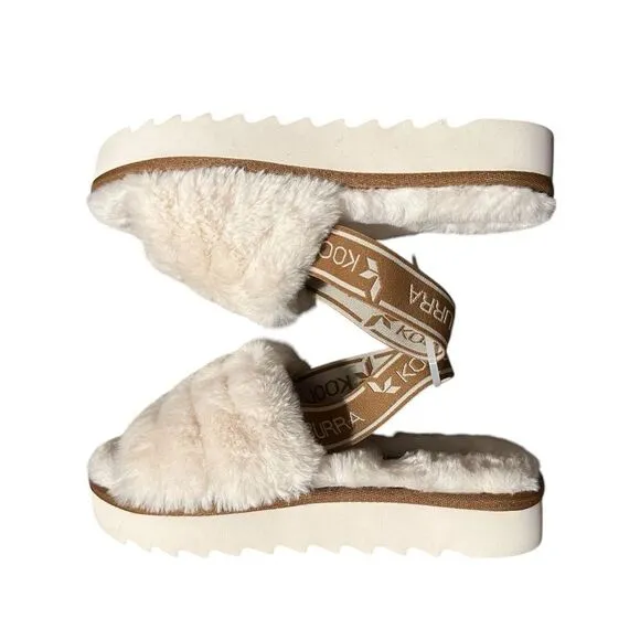 Koolaburra by UGG Women's Fuzz'N II Slipper ~ size 6 ~ new with box