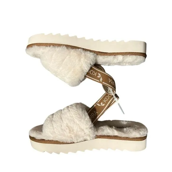 Koolaburra by UGG Women's Fuzz'N II Slipper ~ size 6 ~ new with box