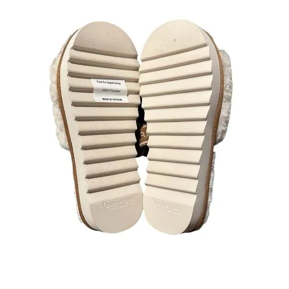 Koolaburra by UGG Women's Fuzz'N II Slipper ~ size 6 ~ new with box