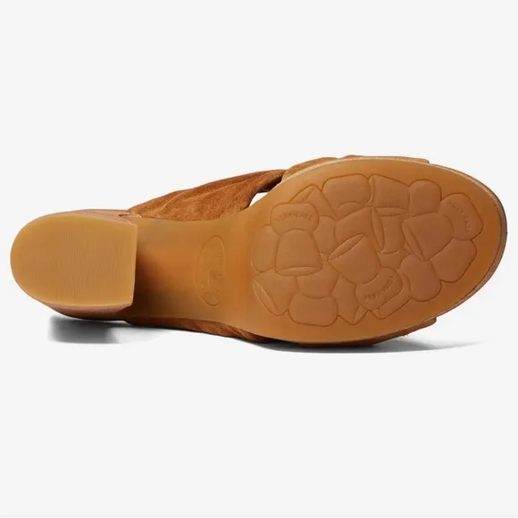 Kork-Ease Haya Platform Sandals Sz 7 Tan