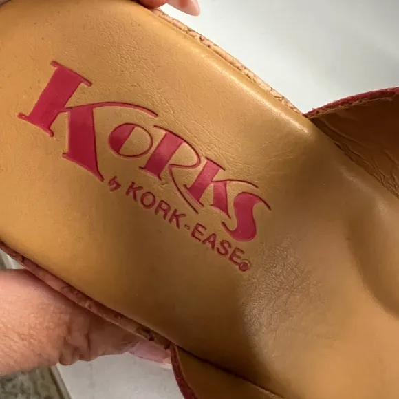 Kork Ease Lokoya Floral Wedge Platform Sandals size 6