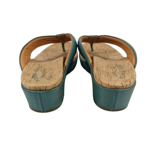 Kork-Ease Madison Wedge Sandals EUC $130 Size 9M  #S2675
