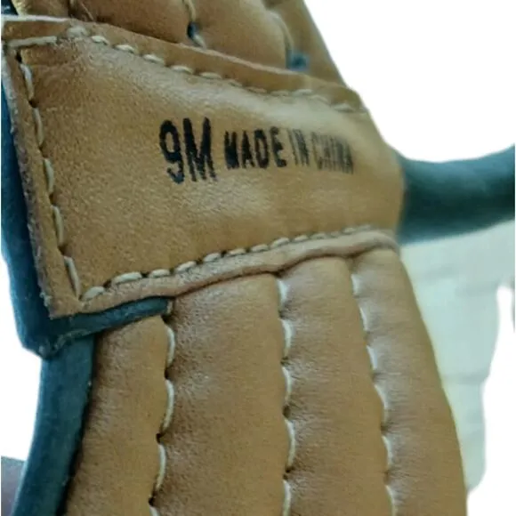 Kork-Ease Madison Wedge Sandals EUC $130 Size 9M  #S2675