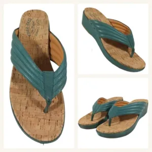 Kork-Ease Madison Wedge Sandals EUC $130 Size 9M  #S2675