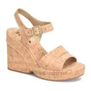 .Korks By Kork Ease NWOT Bardot II Wedge Platform Sandals Sz 11