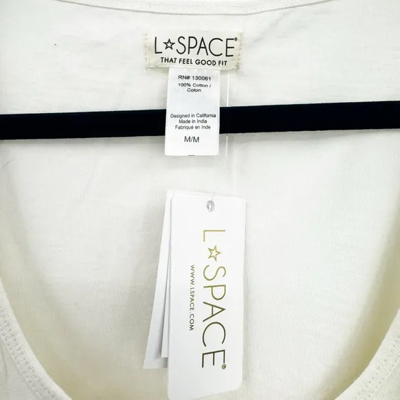L SPACE Cover Up/ Dress Women's Wildwood Mini Tank Dress Size M NWT