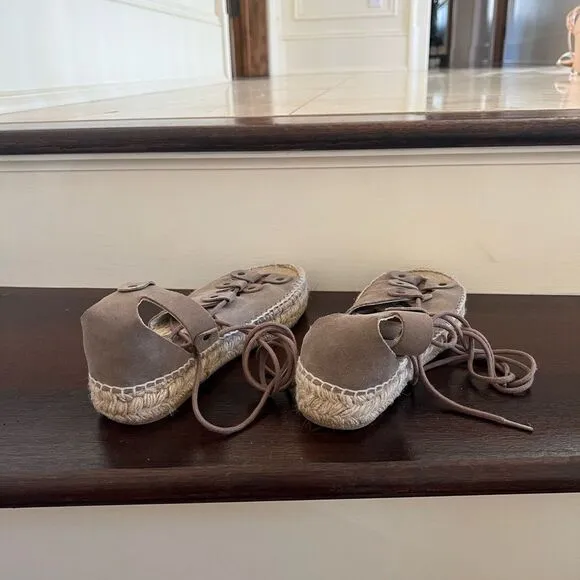 Lace Up Gladiator Platform Espadrille Sandals - Soludos