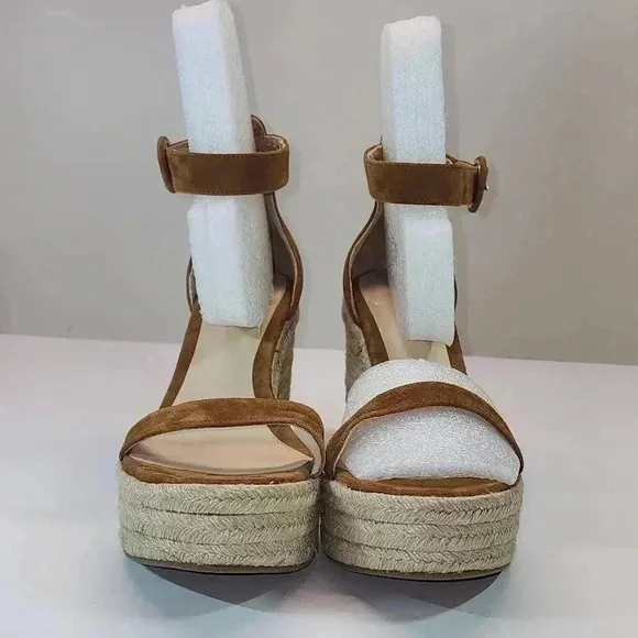 L'Agence Elysee Suede Espandrile 39.5