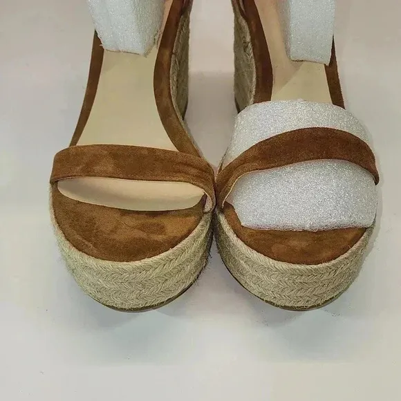 L'Agence Elysee Suede Espandrile 39.5