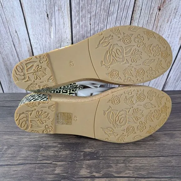 L'Artiste By Spring Step Radd Floral Cork Wedge Sandals Women's 10.5-11 EU 42
