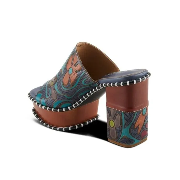L'Artiste By Spring Step Women's Platform Sandals - Size 8 US (38 EUR) - New