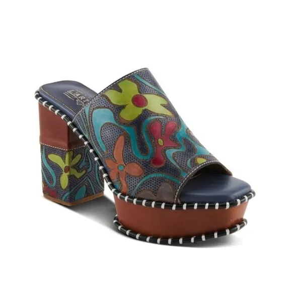 L'Artiste By Spring Step Women's Platform Sandals - Size 8 US (38 EUR) - New