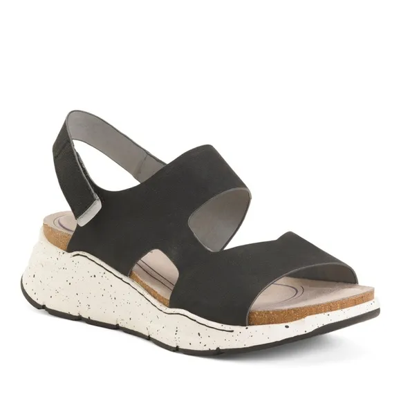 🎉LAST PIECE🎉BIONICA Orleans Leather Comfort Sandals