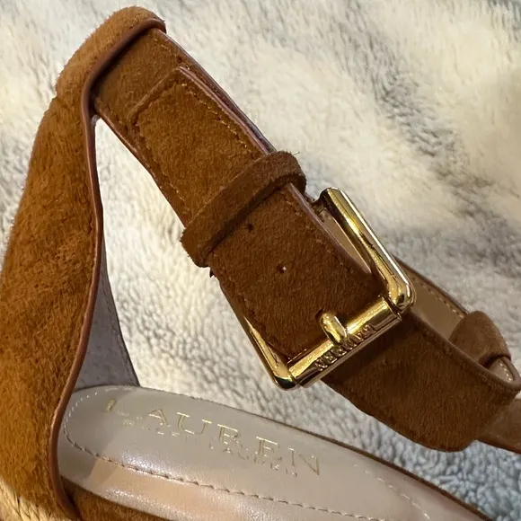 Lauren Ralph Lauren Hale open toe wedge sandals