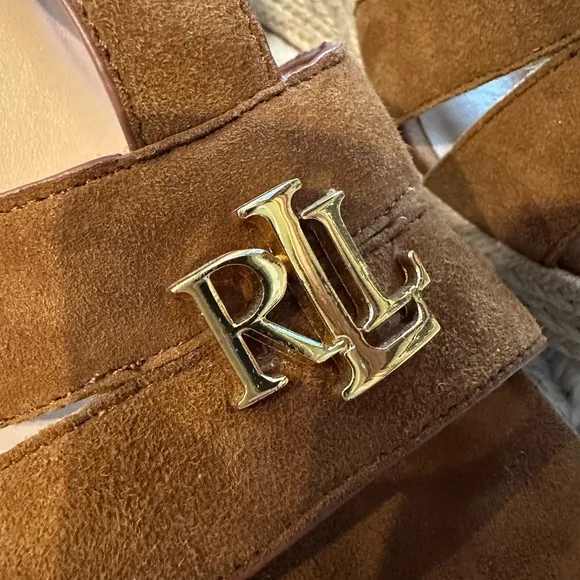 Lauren Ralph Lauren Hale open toe wedge sandals