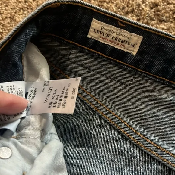 Levi’s 501 90s style … cropped