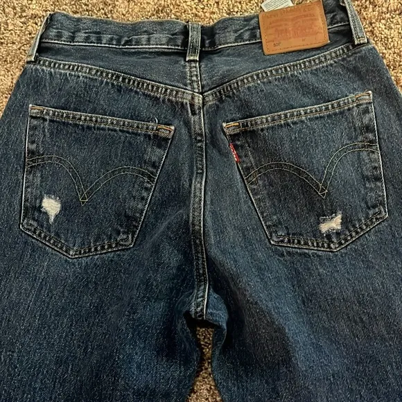 Levi’s 501 90s style … cropped