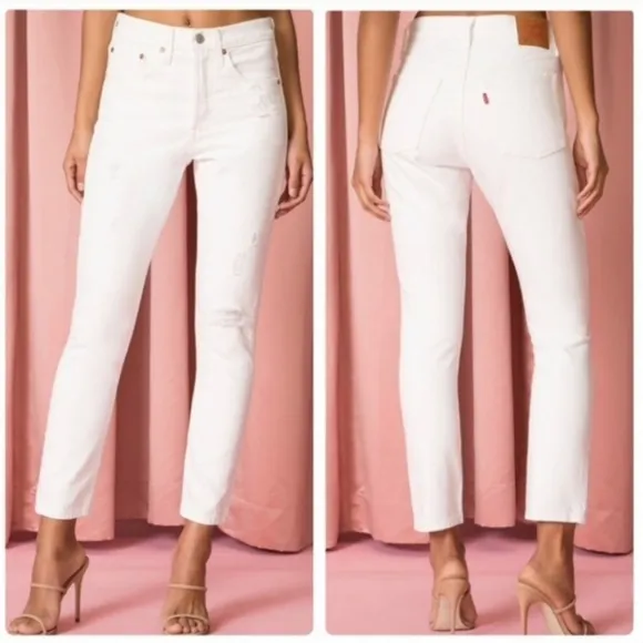 Levi's 501 High Rise Skinny Jeans size 27