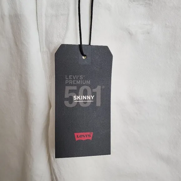 Levi's 501 High Rise Skinny Jeans size 27