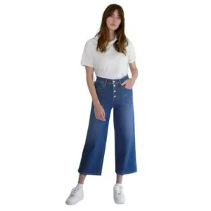 Levi’s Mile High Crop Wide Leg Jeans in Light Wash 25