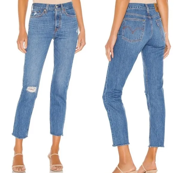 Levi's WEDGIE Premium High Rise  Jeans size 25