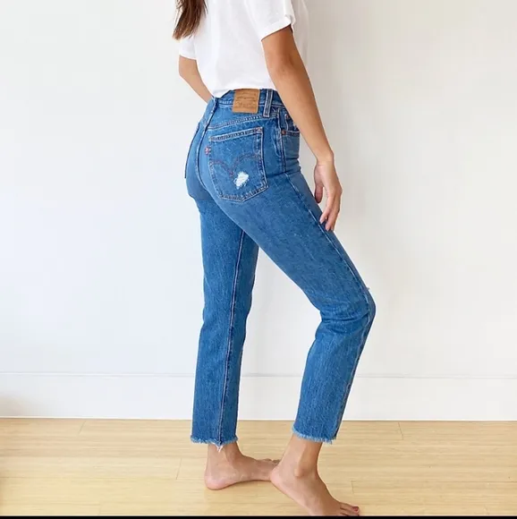 Levi's WEDGIE Premium High Rise  Jeans size 25