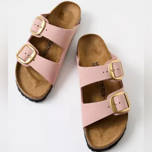 LIKE NEW BIRKENSTOCK BIG BUCKLE Arizona Nubuck Sandals!