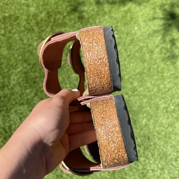 LIKE NEW BIRKENSTOCK BIG BUCKLE Arizona Nubuck Sandals!