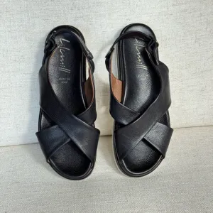 Lili mill  made‎ in Italy leather platform sandals