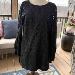 LILLY PULITZER AISHA EYELET ROMPER  SIZE 16