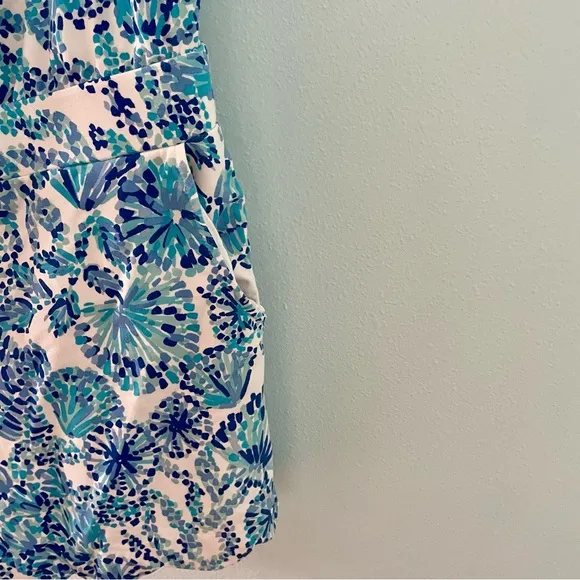 LILLY PULITZER Jace Romper blue size large