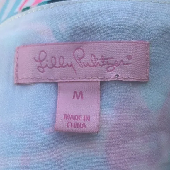 Lilly Pulitzer Nora Dress Multi Via Flora Size Medium